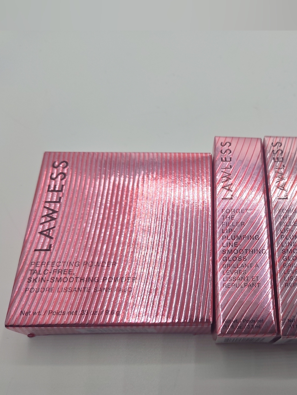 Lawless 3 Piece Set, 2 Gloss 1 Powder